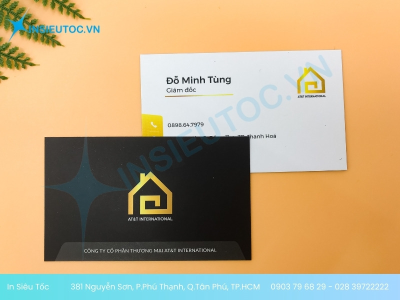 mẫu business card