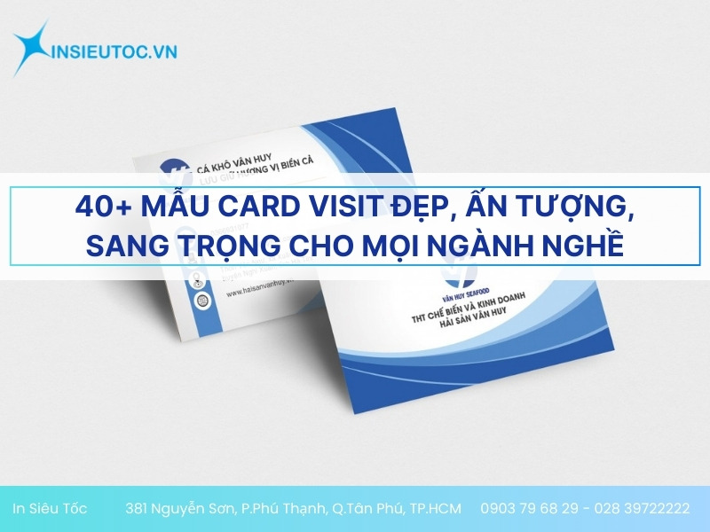 mẫu card visit đẹp