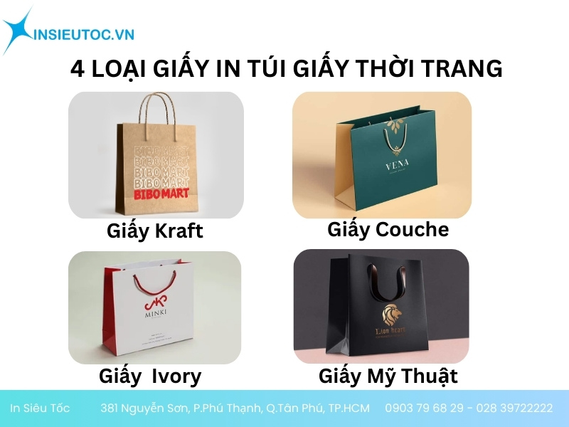 in túi giấy thời trang cao cấp