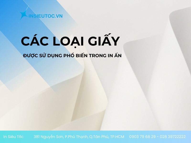 các loại giấy in