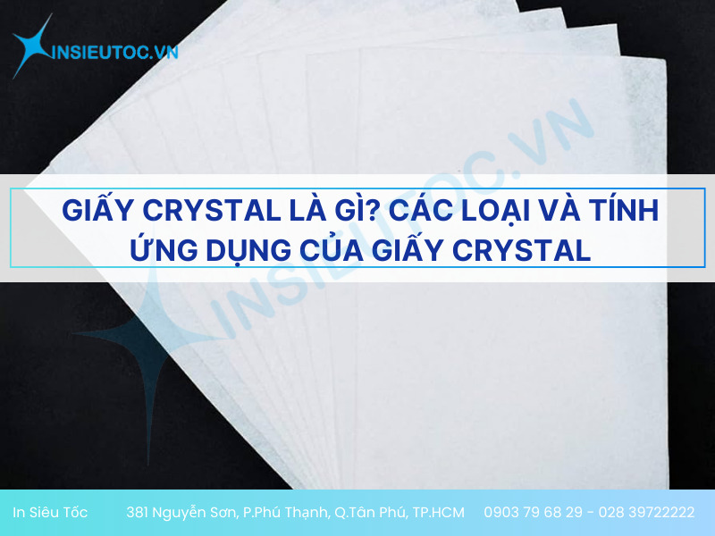 giấy crystal