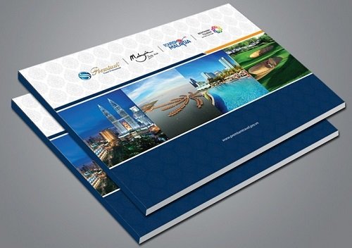 Catalog được đóng gáy keo