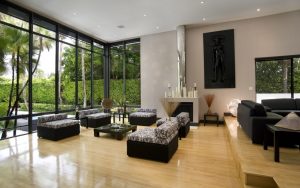 Phong cách hiện đại thường có bố cục đơn giản