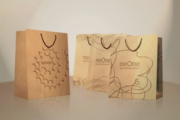 in túi giấy môi trường
