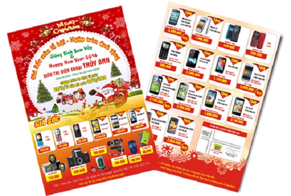 chất liệu giấy in tờ rơi