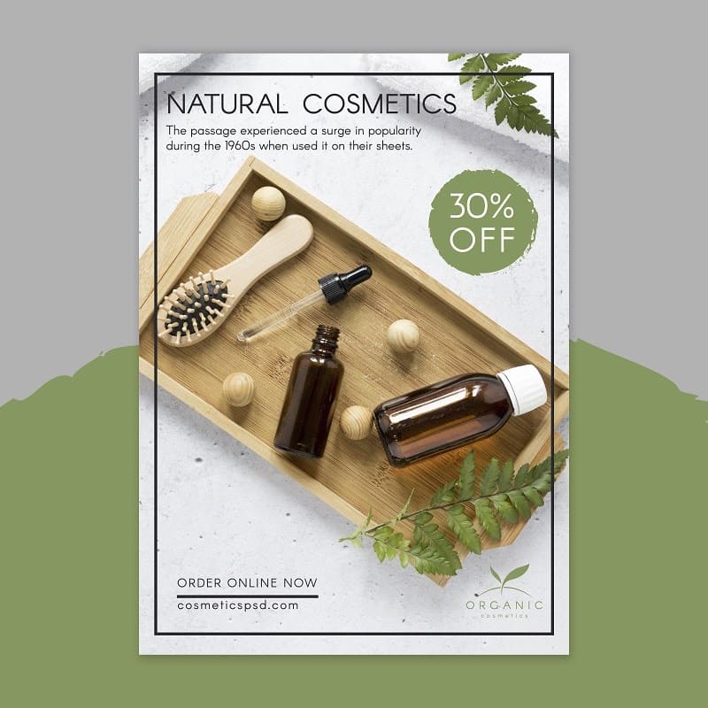 cosmetic flyer templates