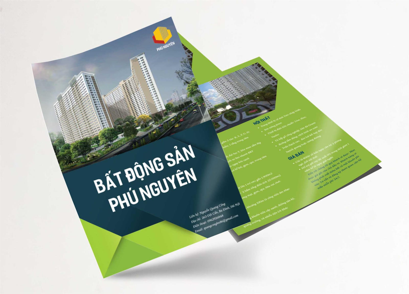flyer bất động sản chuyên nghiệp