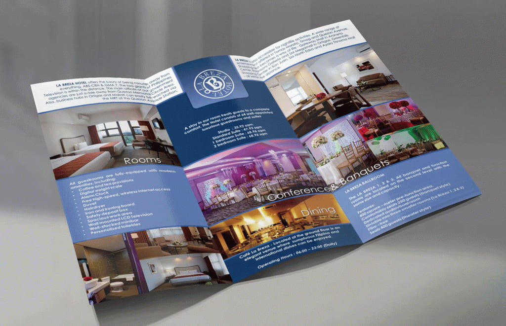 flyer bất động sản sang trọng