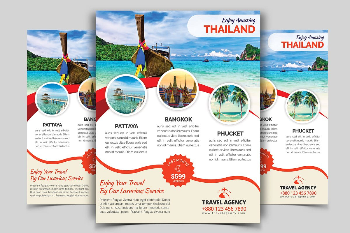flyer du lịch