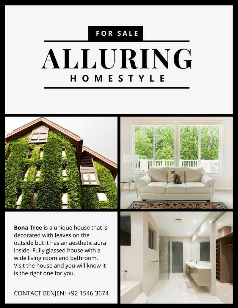 mẫu flyer bất động sản
