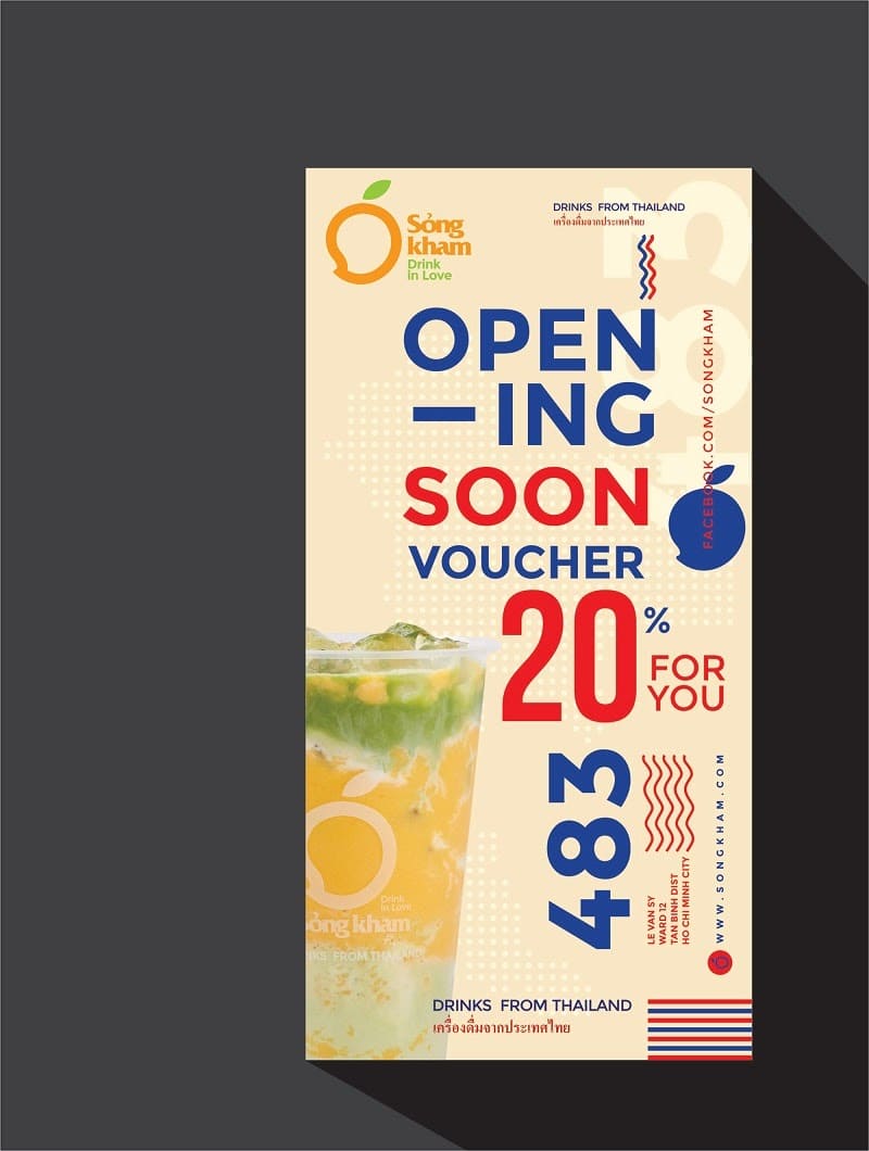 milk tea flyers