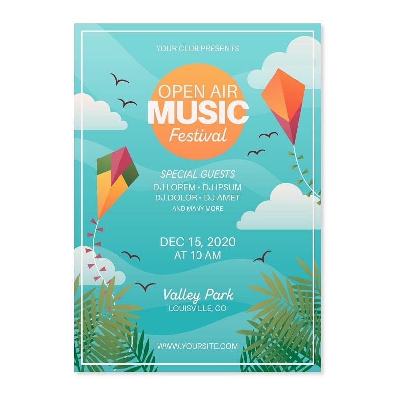 opening flyer