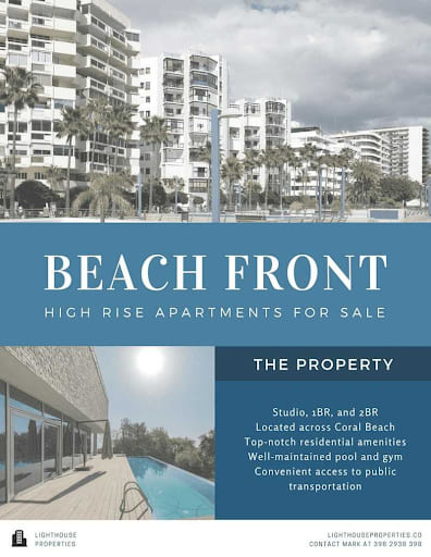 real estate flyers