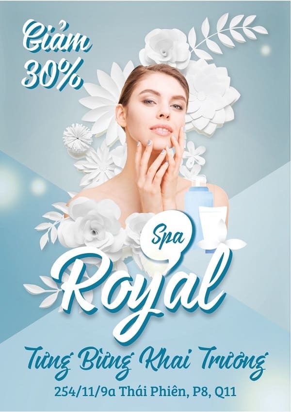 tờ rơi spa quyến rũ