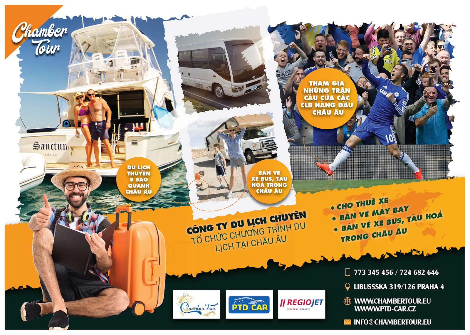 travel flyer