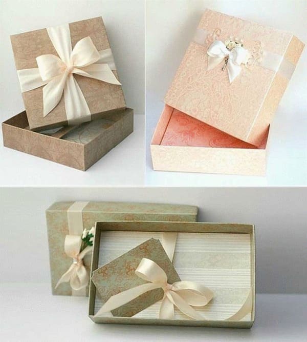 hộp giấy gói quà