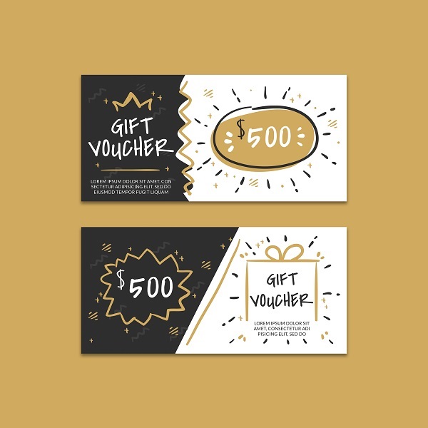 voucher phiếu quà tặng