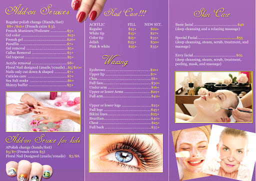 flyer template for spa