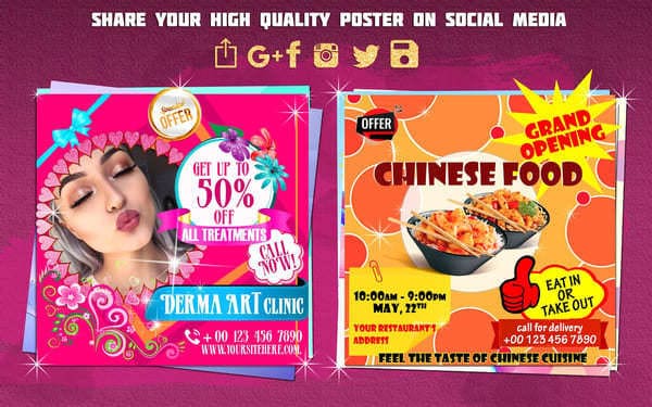 mẫu tờ rơi quảng cáo