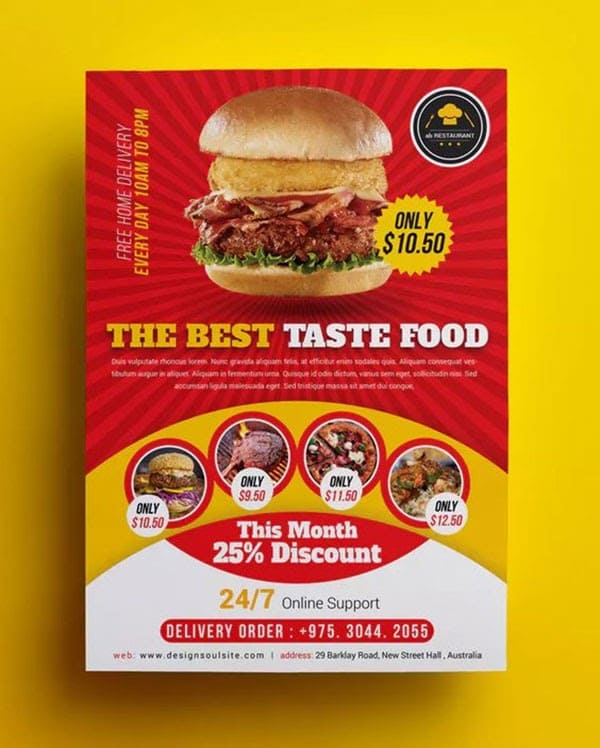 nice flyer template