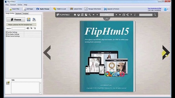 phần mềm FlipHTML5