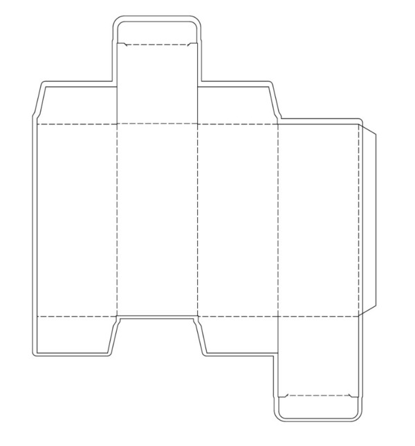 thiết kế hộp giấy