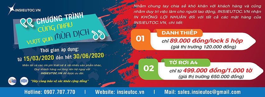 banner khuyến mãi in ấn In Siêu Tốc VN