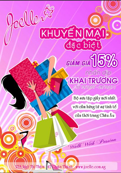 tờ rơi quảng cáo thời trang