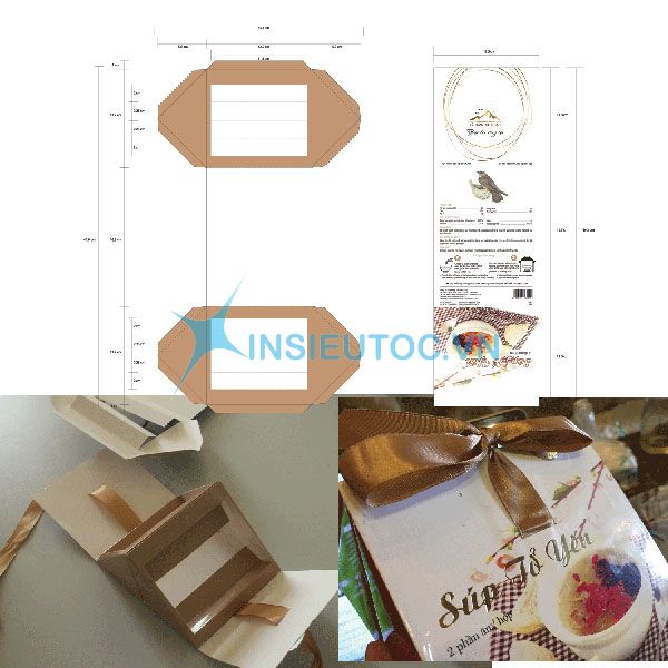 vector mẫu thiết kế hộp giấy