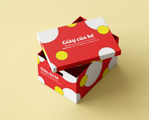 hộp giấy carton đựng giày