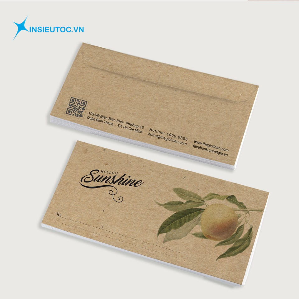 in ấn decal giấy kraft
