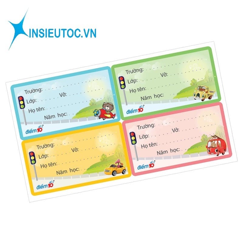 dịch vụ in nhãn vở theo yêu cầu