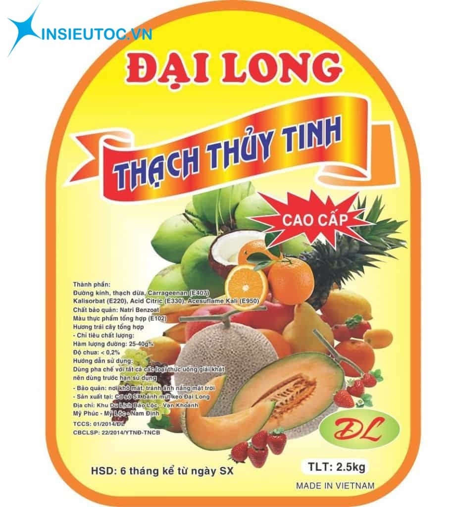 tem nhãn mác thực phẩm