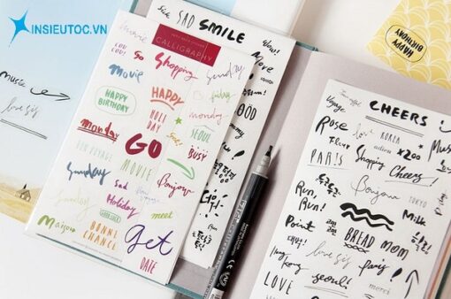 50+ Các mẫu sticker đẹp, hình ảnh sticker trang trí đẹp - In Siêu Tốc VN