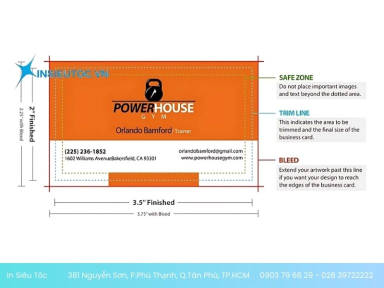 Card. Visit Rangw Kích thước card visit chuẩn và thông dụng nhất hiện nay