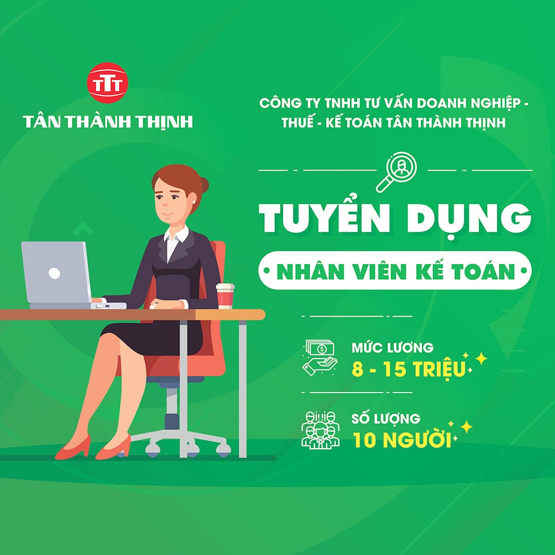 poster tuyển dụng nhân viên kế toán