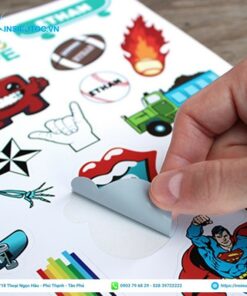 in decal sữa có thể bế cắt nhiều hình dáng