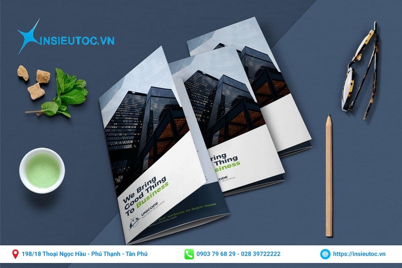 a trifold brochure