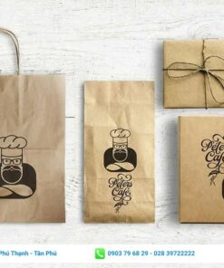 túi giấy thực phẩm được thiết kế tỉ mỉ