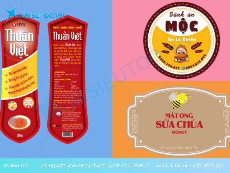 Sản phẩm in decal do VietAdV thực hiện