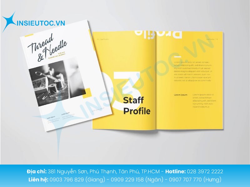 Catalogue in ấn là ấn phẩm vật lý được in trên các chất liệu giấy cao cấp