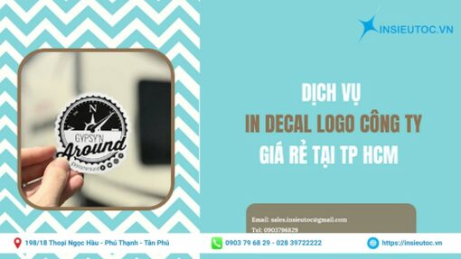 dịch vụ in decal logo