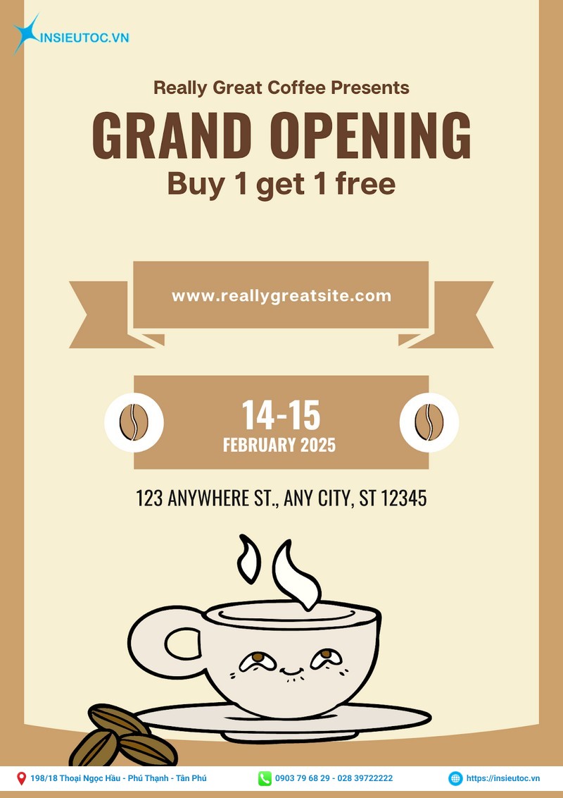 grand opening the coffee