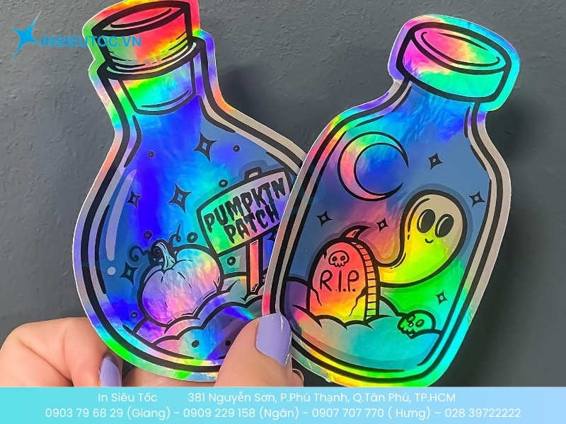 Sticker Holographic (Holographic Stickers)