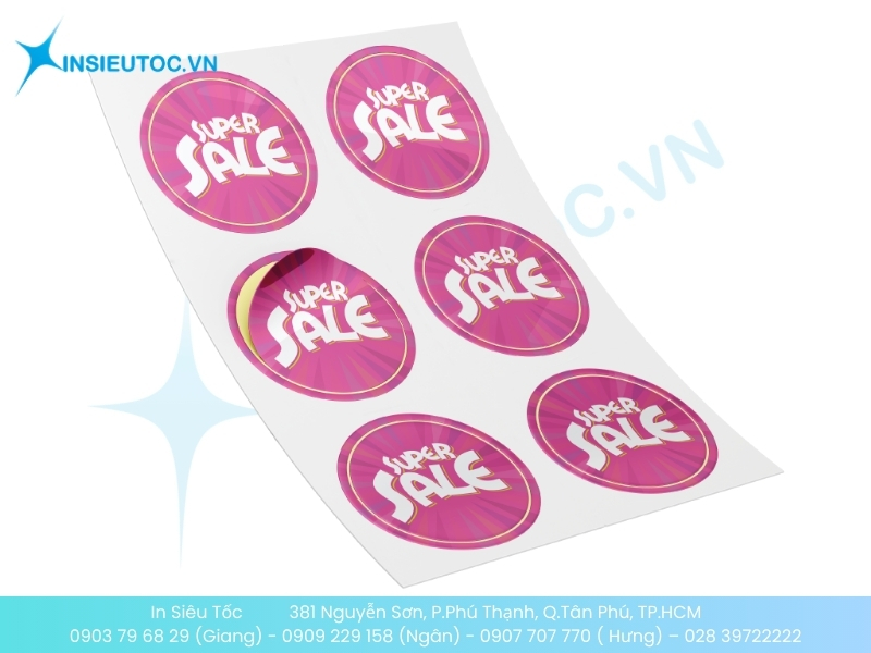 Sticker PP (Polypropylene Stickers)