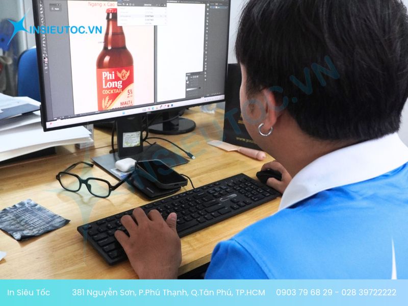 Chuẩn bị file in decal trên máy tính
