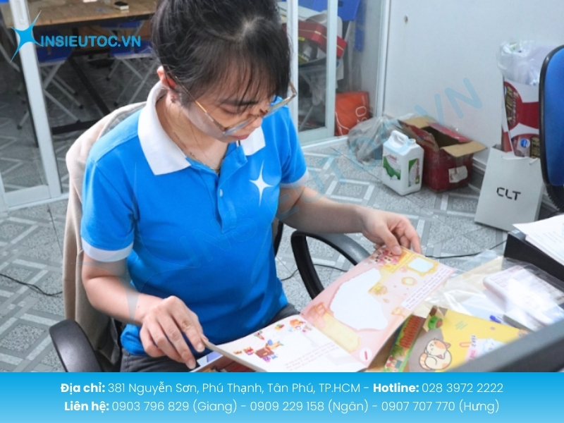 Gia công sau in chuẩn xác giúp hoàn thiện sản phẩm đẹp mắt và đúng kích thước