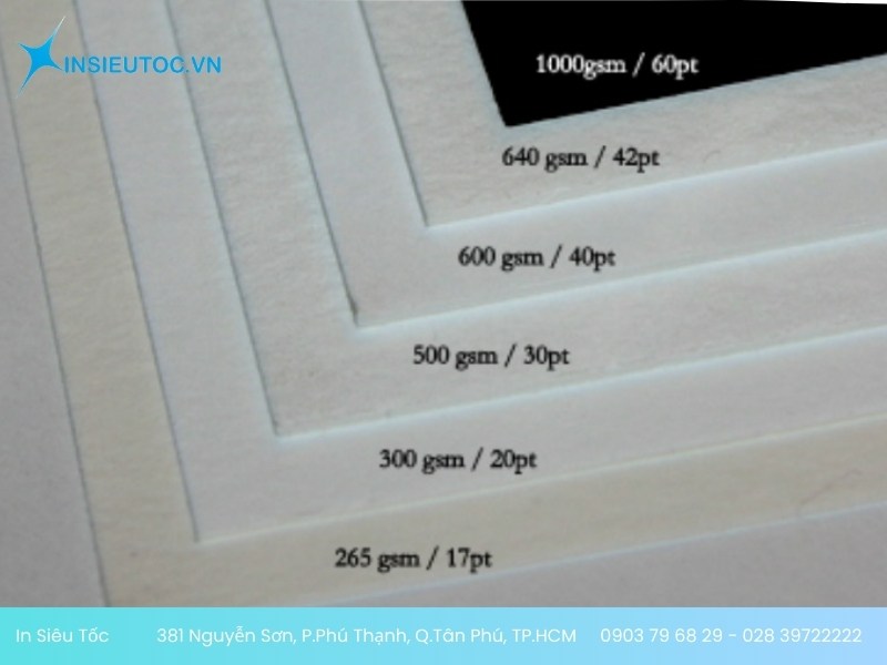 7. Bảo quản và lưu trữ giấy 300gsm