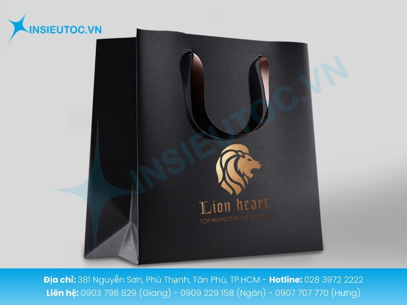 In túi giấy thẩm mỹ cao giúp quảng bá thương hiệu linh hoạt