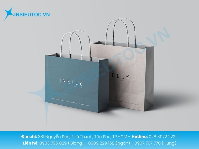 Túi giấy Duplex tiết kiệm chi phí vẫn đảm bảo độ bền và tính thẩm mỹ